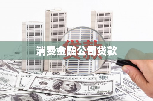 湖南消费金融公司贷款
