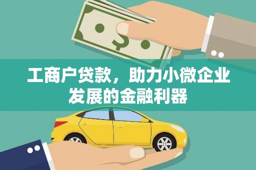 湖南工商户贷款，助力小微企业发展的金融利器