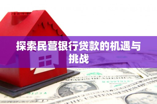 湖南探索民营银行贷款的机遇与挑战