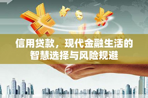 湖南信用贷款，现代金融生活的智慧选择与风险规避