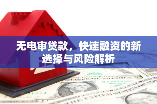湖南无电审贷款，快速融资的新选择与风险解析