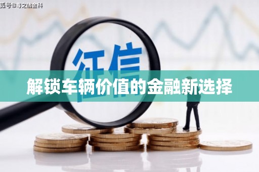 湖南解锁车辆价值的金融新选择