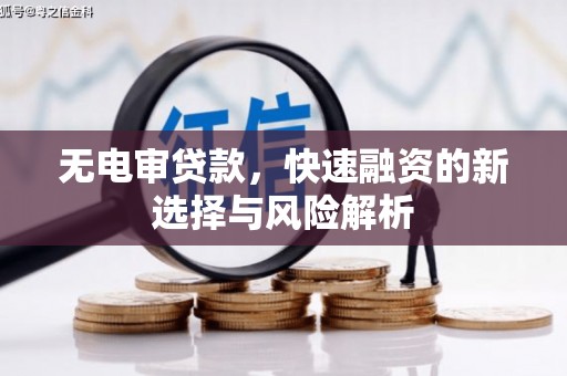 湖南无电审贷款，快速融资的新选择与风险解析