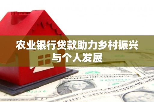 湖南农业银行贷款助力乡村振兴与个人发展