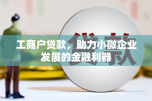 湖南工商户贷款，助力小微企业发展的金融利器
