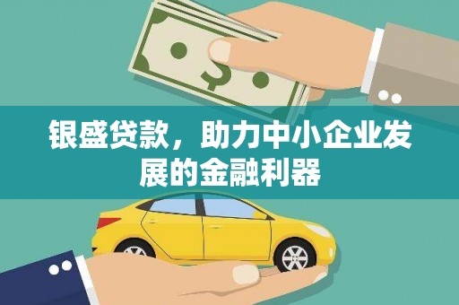 湖南银盛贷款，助力中小企业发展的金融利器