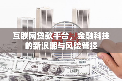 湖南互联网贷款平台，金融科技的新浪潮与风险管控