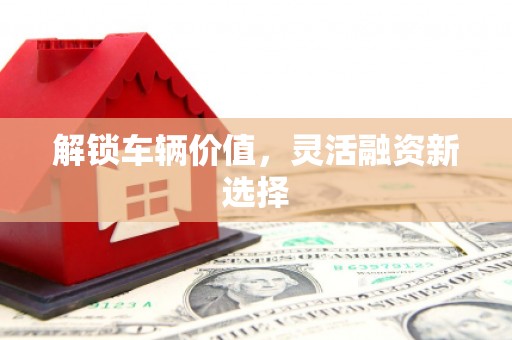 湖南解锁车辆价值，灵活融资新选择