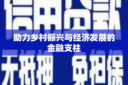 湖南助力乡村振兴与经济发展的金融支柱